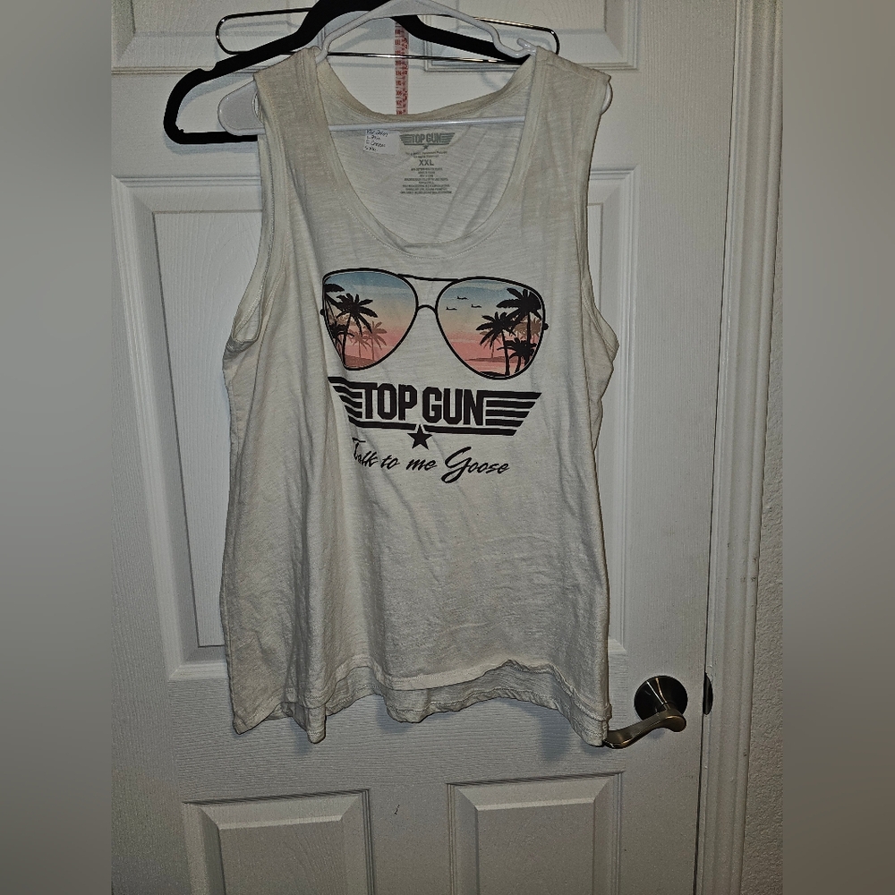 🌞Top Gun Graphic Tank Top